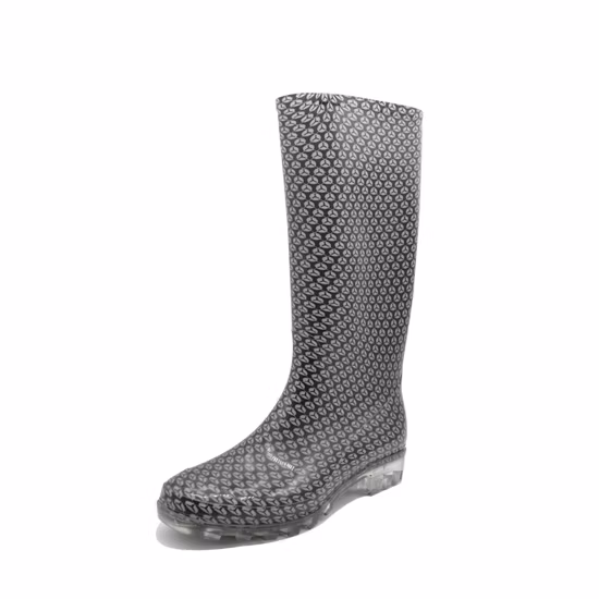 Ladies High Knee Waterproof Rain Boots