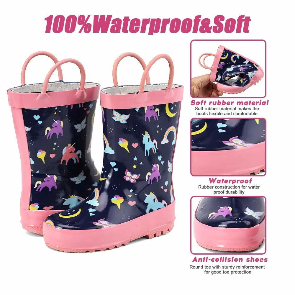 Custom Shoes Safety Shoes Fashion Shoes Kid Women Rubber PVC Shoe Waterproof Rain Boots