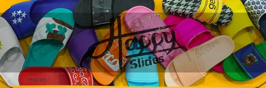 Happyslides Custom PVC Platform 2020 Sandalias para mujer y damas Slides Womens Chanclas Sandalias para mujer Slides Sandals