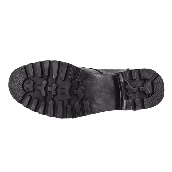 Botas de cuero de vaca genuina de la jungla de combate táctico de estilo militar a prueba de agua para hombres