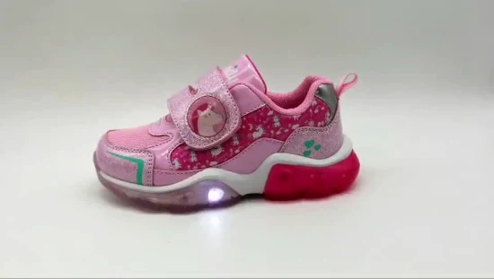 Zapatos para niños, zapatillas de deporte de moda para niñas, calzado de inyección, suela ligera para primavera y verano, zapatos voluminosos, informales para papá