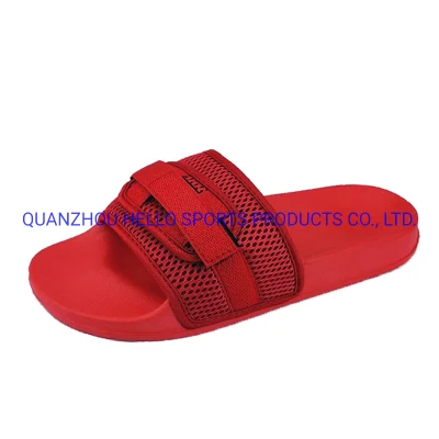 Happy Slides hombres verano zapatillas rojas y sandalias EVA 2022, último diseño de moda sandalia para hombre, sandalias deportivas Slide para hombres 2022