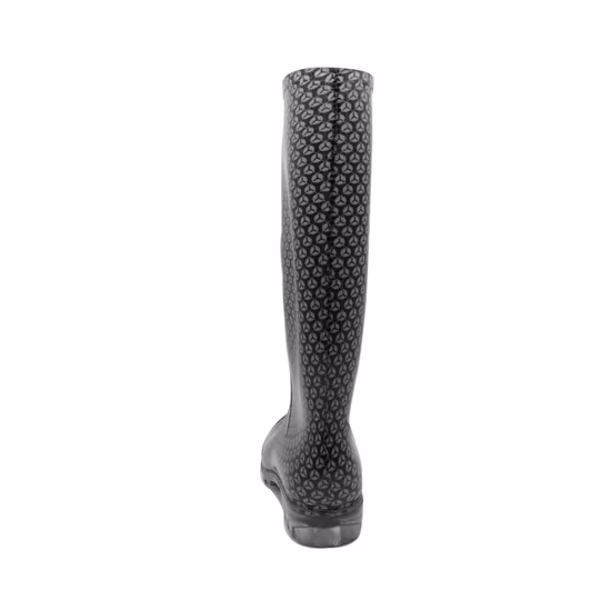 Botas de lluvia impermeables hasta la rodilla para mujer